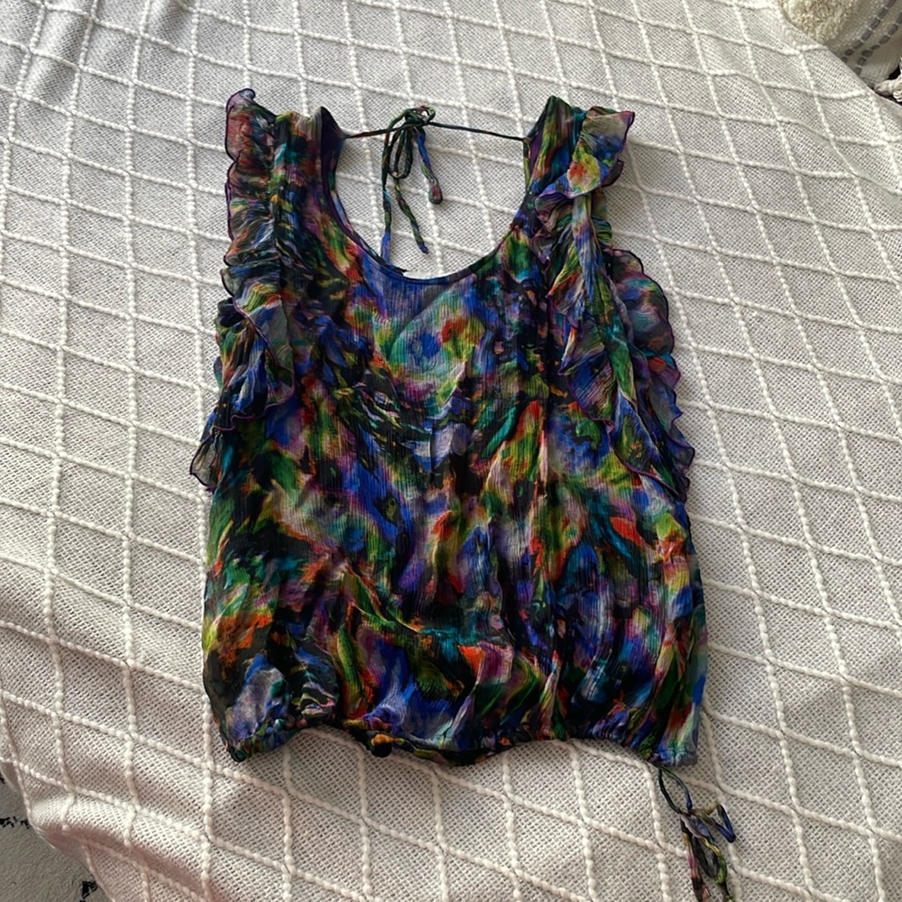 Tie dye top
With lining